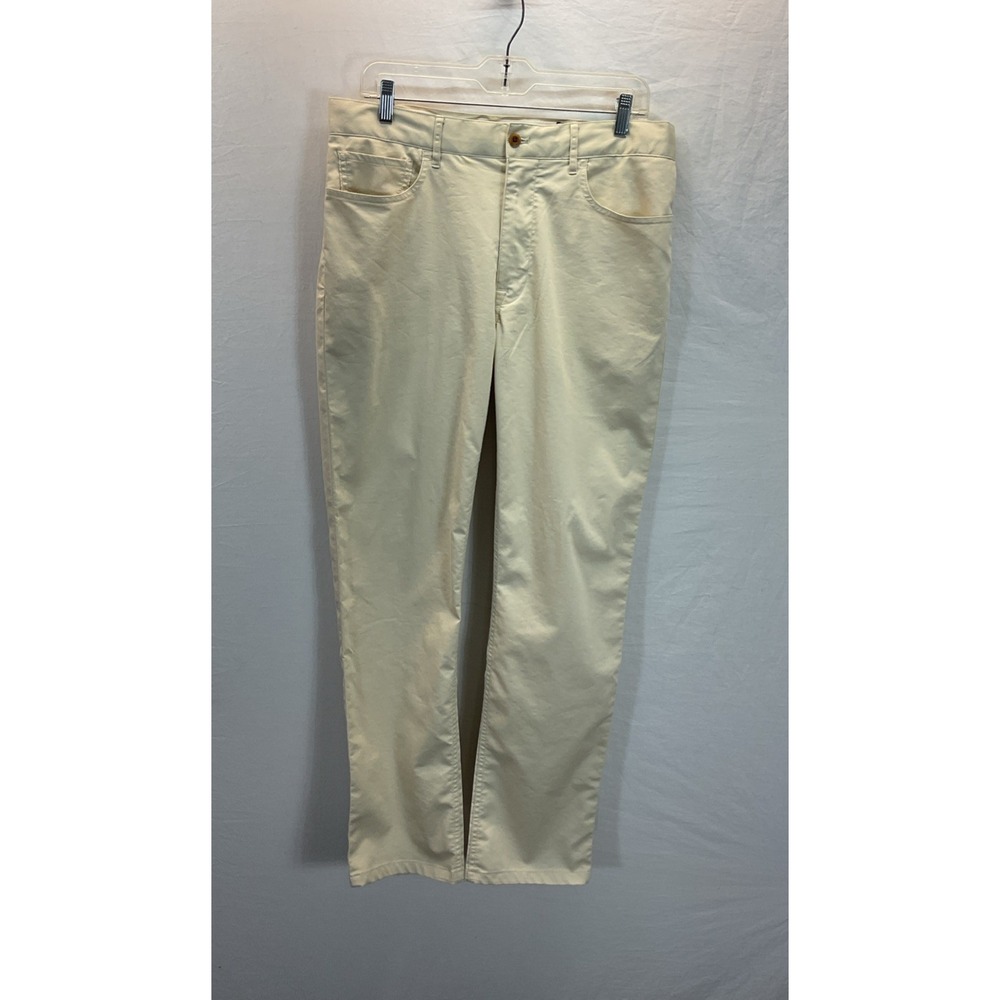 Polo Golf Ralph Lauren Pants Men's SZ 32x32 Beige Golf Tailored Fit Straight Leg